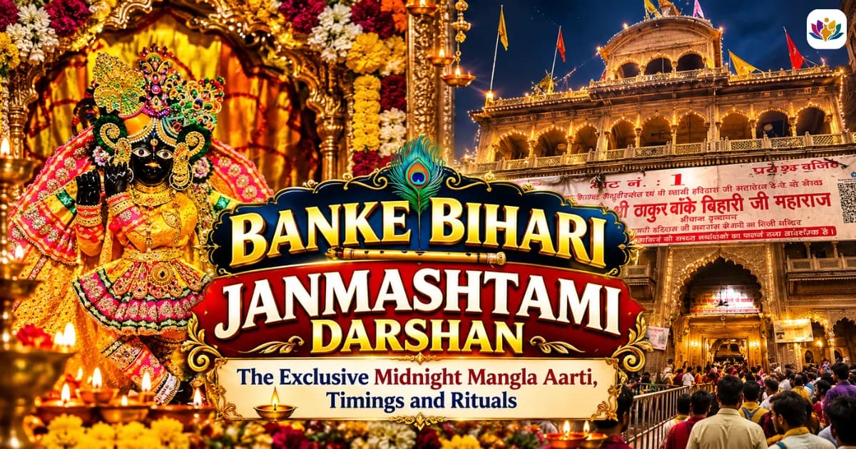 Banke Bihari Janmashtami Darshan: The Exclusive Midnight Mangla Aarti, Timings and Rituals — Mathura Vrindavan — Experience My India