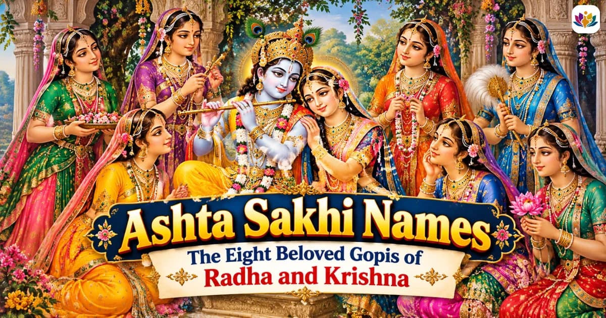 Ashta Sakhi Names: The Eight Beloved Gopis of Radha and Krishna